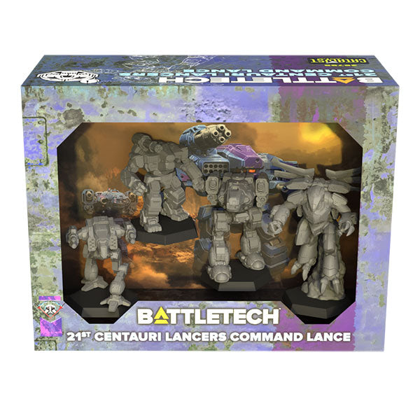 BattleTech: 21st  Centauri Lancers Command Lance
