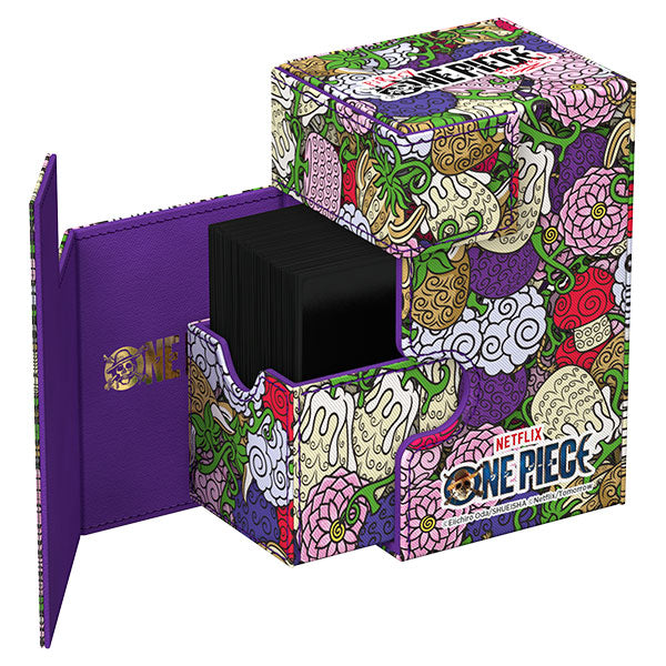 One Piece: Deck Box - Flip'N'Tray 80+ - Devil Fruits