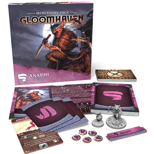 Gloomhaven 2e - Mercenary Pack - Anaphi, Fallen Lion