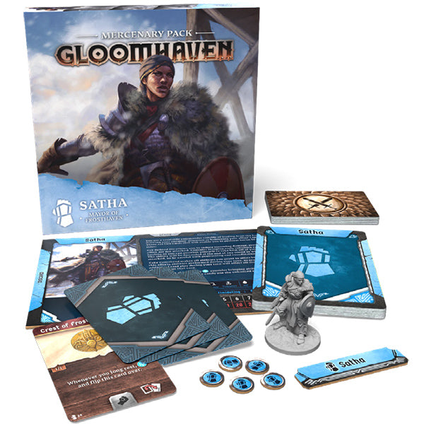 Gloomhaven 2e - Mercenary Pack - Satha, Mayor of Frosthaven