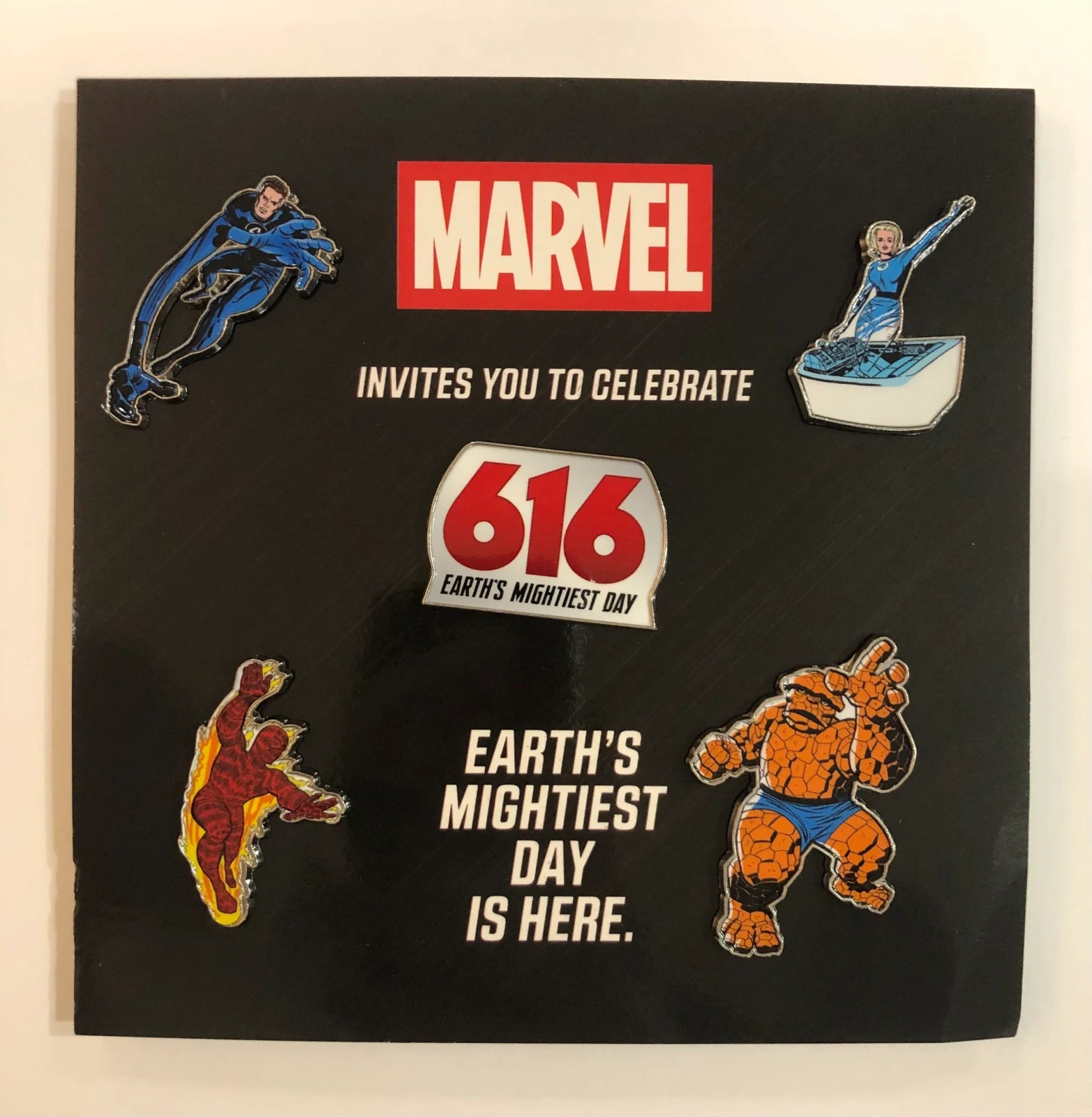 616 Day 2025 Enamel Pin set - The Fourth Place