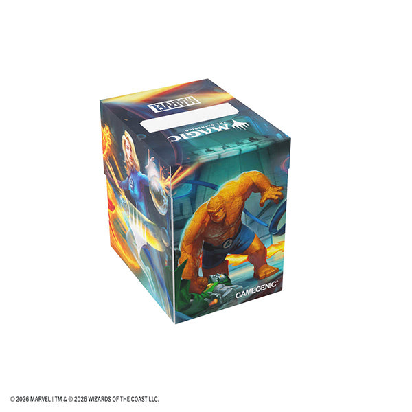 Soft Dynacrate 100+ XL Deck Box- Marvel Super Heroes- Fantastic Four Unleashed