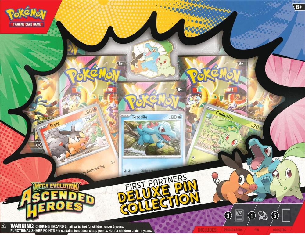 First Partners Deluxe Pin Collection - Pokémon TCG