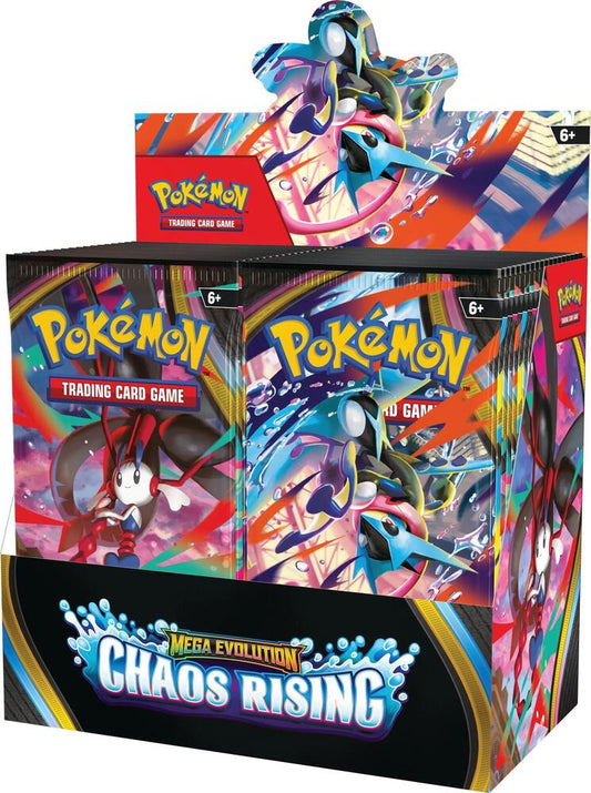 Chaos Rising Booster Box - Pokémon TCG Mega Evolution