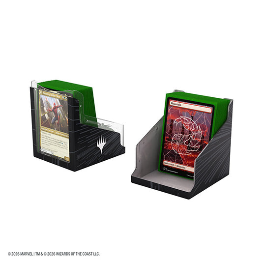 Bastion 100+ XL Deck Box- Marvel Super Heroes- Comic Burst Black