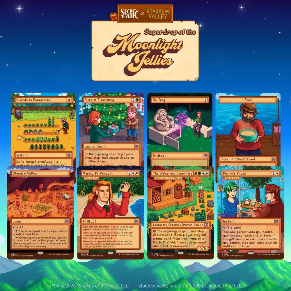 Welcome to Stardew Valley - Secret Lair x Stardew Valley