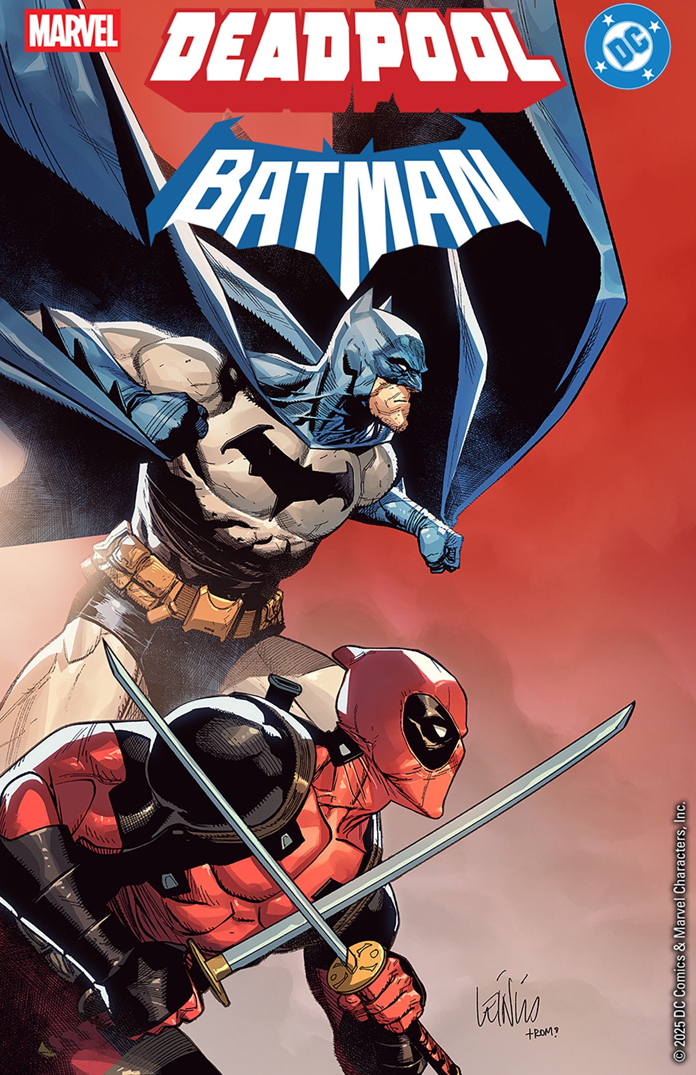 Marvel/DC: Deadpool/Batman #1 Leinil Yu 4th Printing Variant