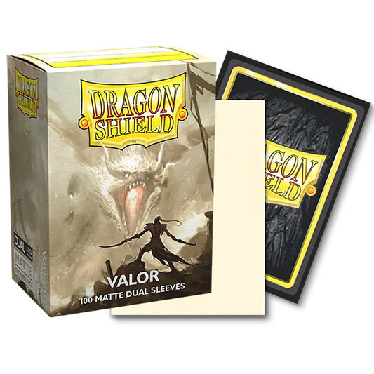 Dragon Shield Sleeves: Standard Dual - Matte Valor (100ct)