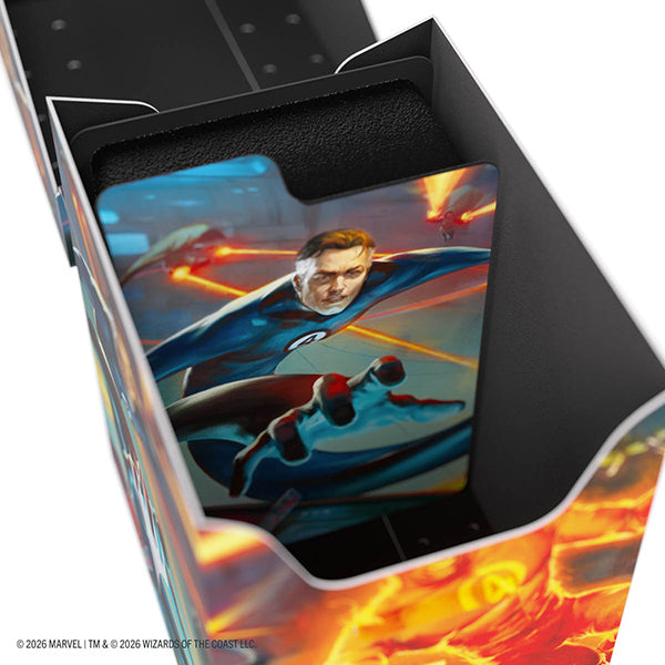 Soft Dynacrate 100+ XL Deck Box- Marvel Super Heroes- Fantastic Four Unleashed