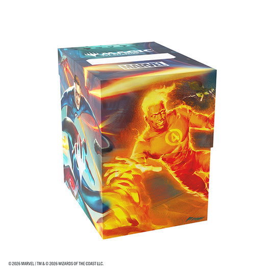 Soft Dynacrate 100+ XL Deck Box- Marvel Super Heroes- Fantastic Four Unleashed