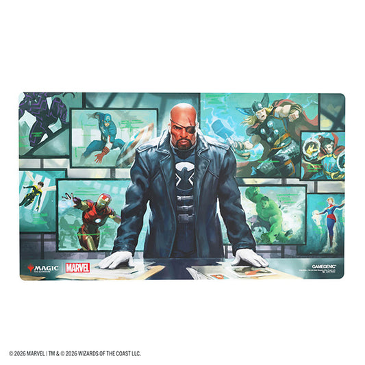 Marvel Super Heroes Prime Playmat - Director Nick Fury