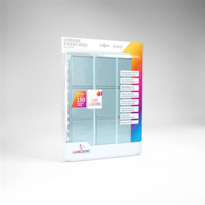 9 - Pocket Pages: Side - Loading, Clear (10 Pages) - The Fourth Place