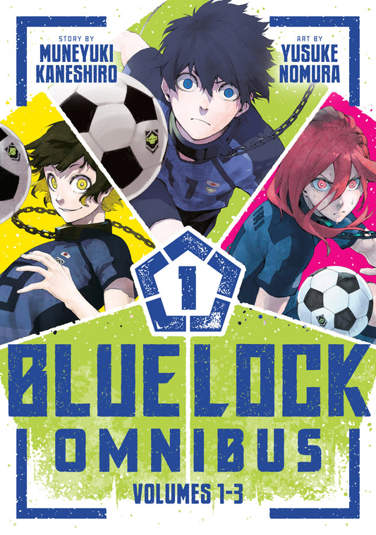 Blue Lock Omnibus 1 (Volume. 1 3)