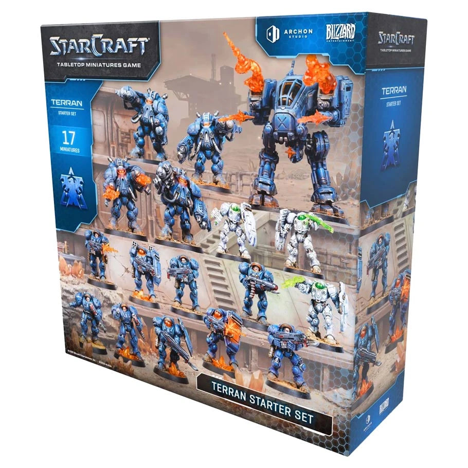 StarCraft Tabletop Miniatures Game: Terran Starter Set