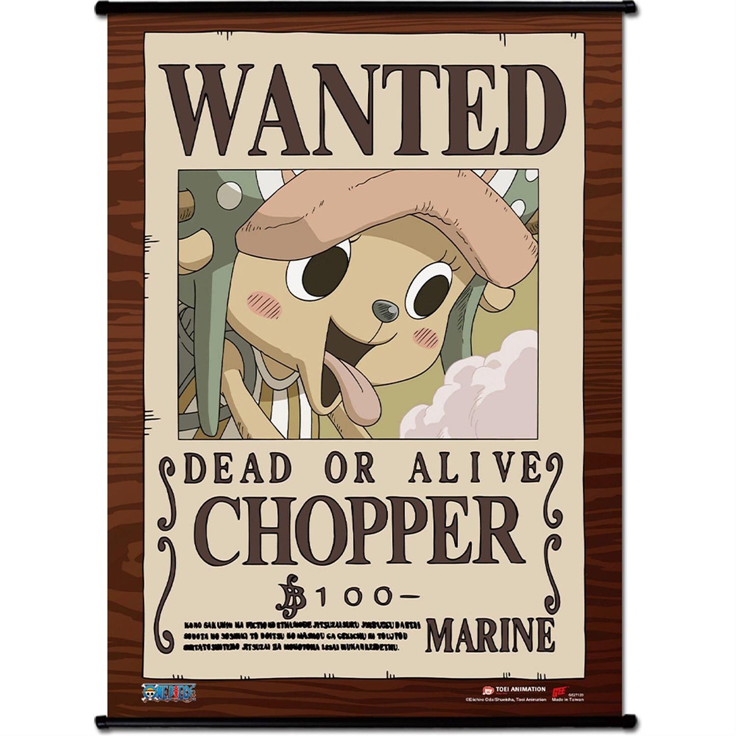 One Piece - Wanted Poster Chopper Punk