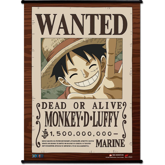 One Piece - Wanted Poster Monkey D Luffy