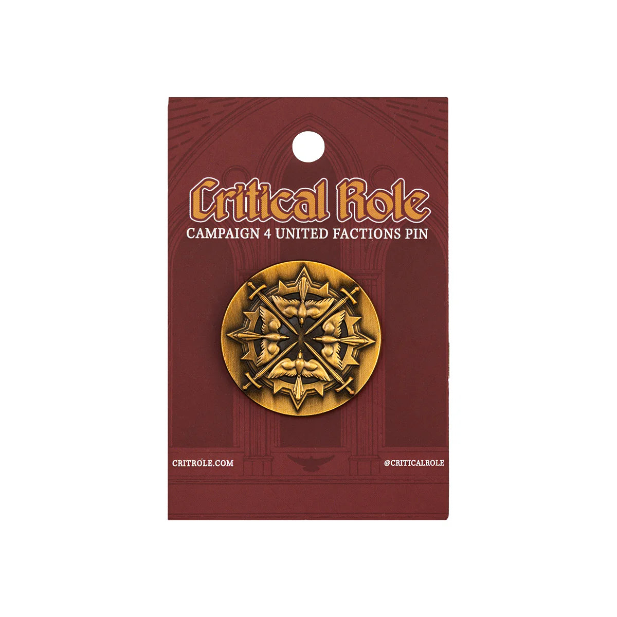 CR 4 United Factions Pin