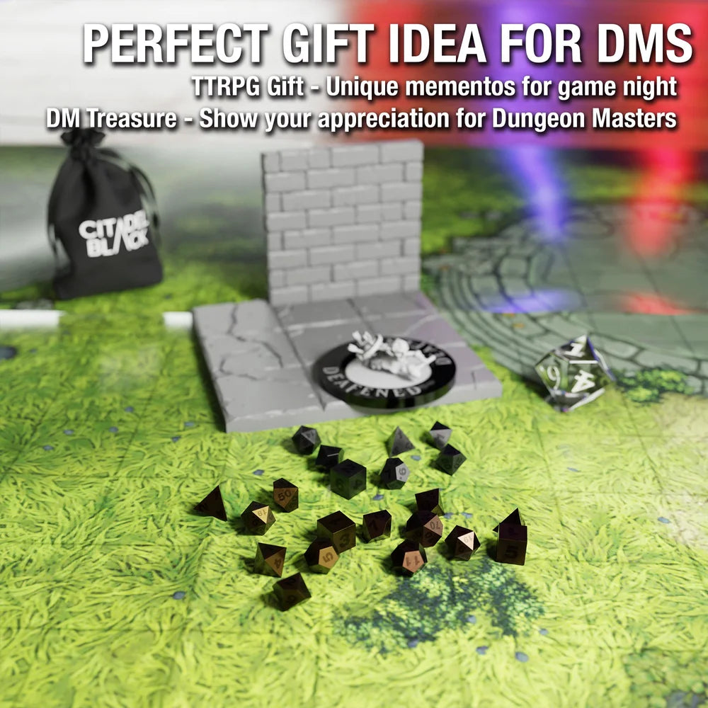 Metal Micro Dice Set