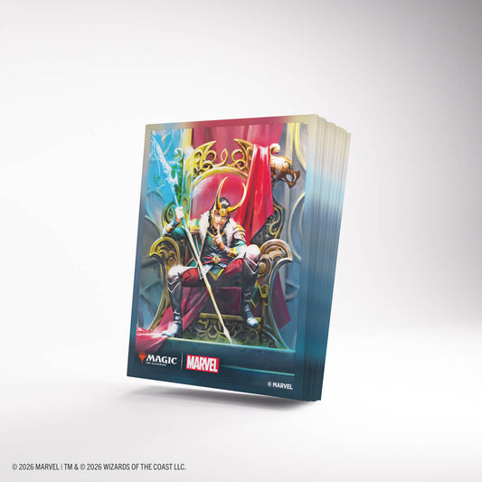 Loki Laufeyson - Marvel Super Heroes Premium Art Sleeves - Magic: the Gathering (105ct)