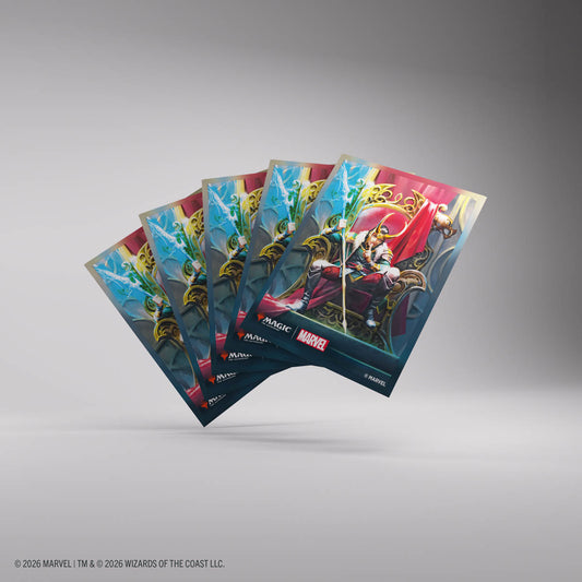 Loki Laufeyson - Marvel Super Heroes Premium Art Sleeves - Magic: the Gathering (105ct)
