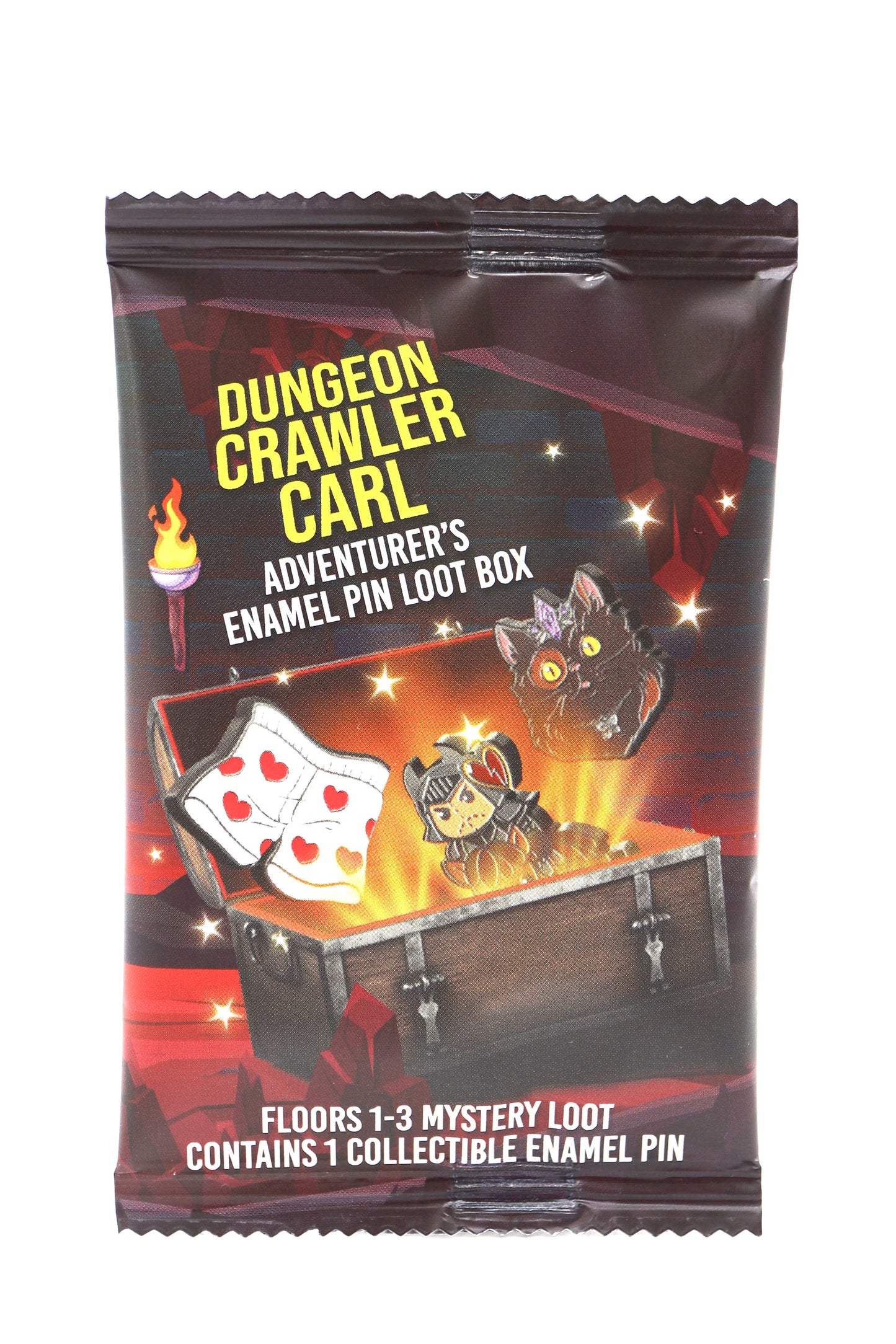 Dungeon Crawler Carl Adventurer's Pin Loot Box: Floors 1-3 -- Single loot pack