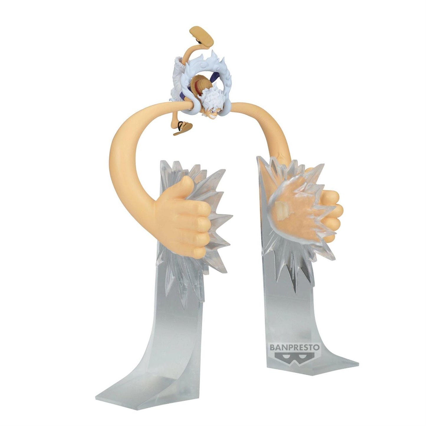 One Piece - Monkey D Luffy Gear 5 Bookending Statue