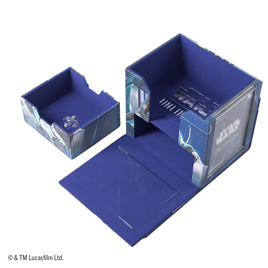 Jedi Luke Skywalker & Emperor Palpatine - Star Wars: Unlimited Deck Pod