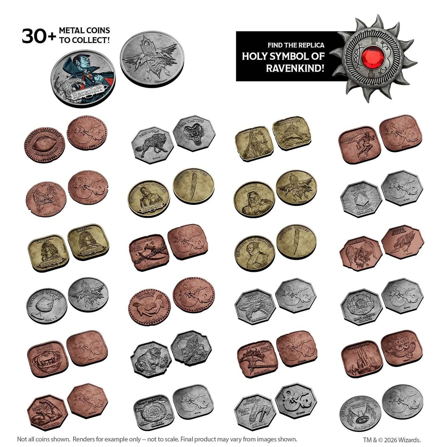 Dungeons & Dragons: Castle Ravenloft - Treasure Packs