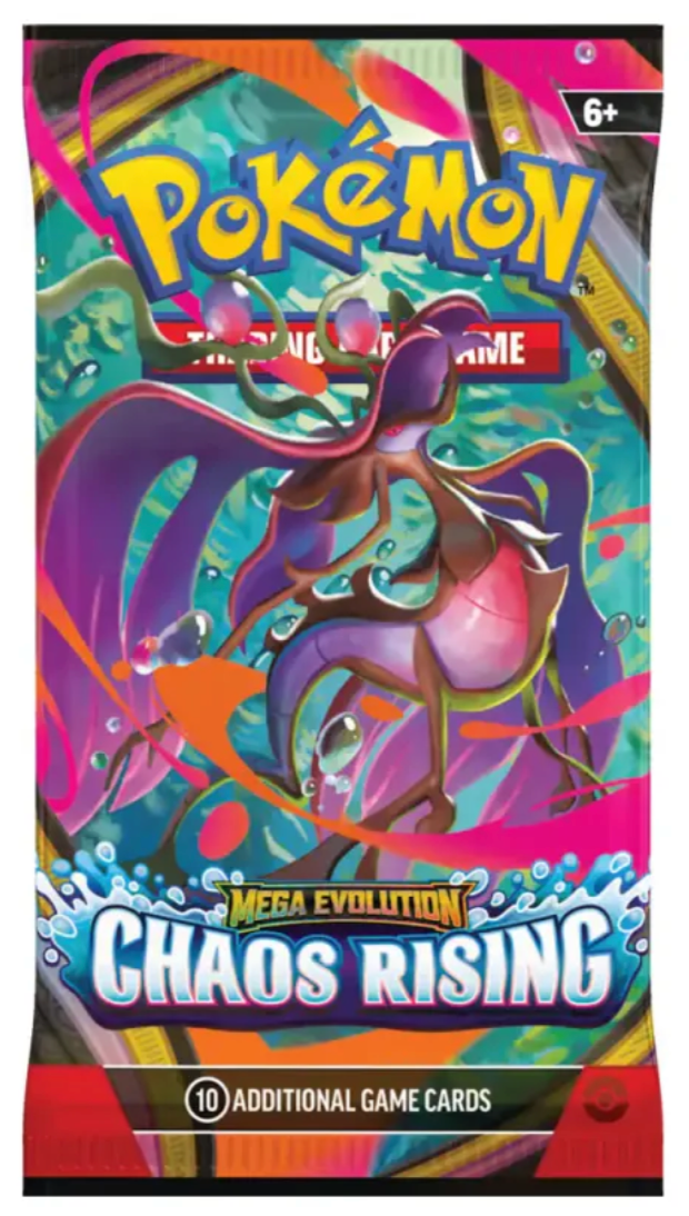 Chaos Rising Booster Pack - Pokémon TCG Mega Evolution