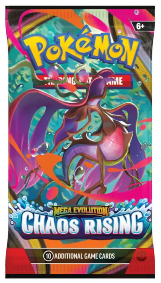 Chaos Rising Booster Pack - Pokémon TCG Mega Evolution