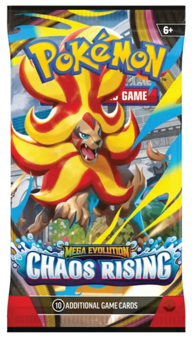 Chaos Rising Booster Pack - Pokémon TCG Mega Evolution