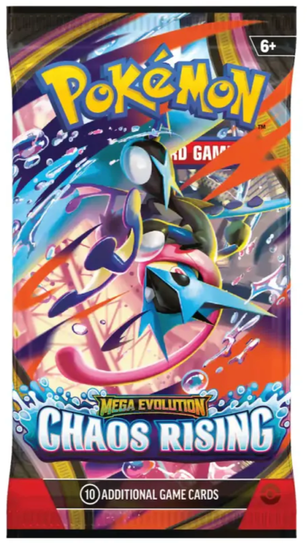 Chaos Rising Booster Pack - Pokémon TCG Mega Evolution