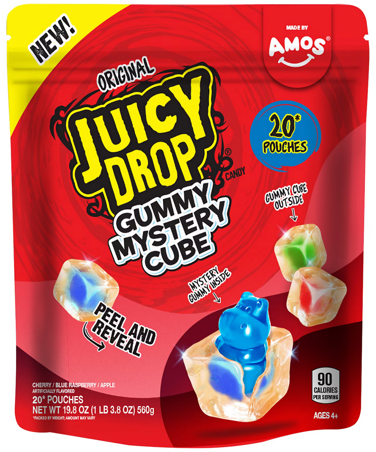 Mini Pack Juicy Drop Gummy Mystery Cubes