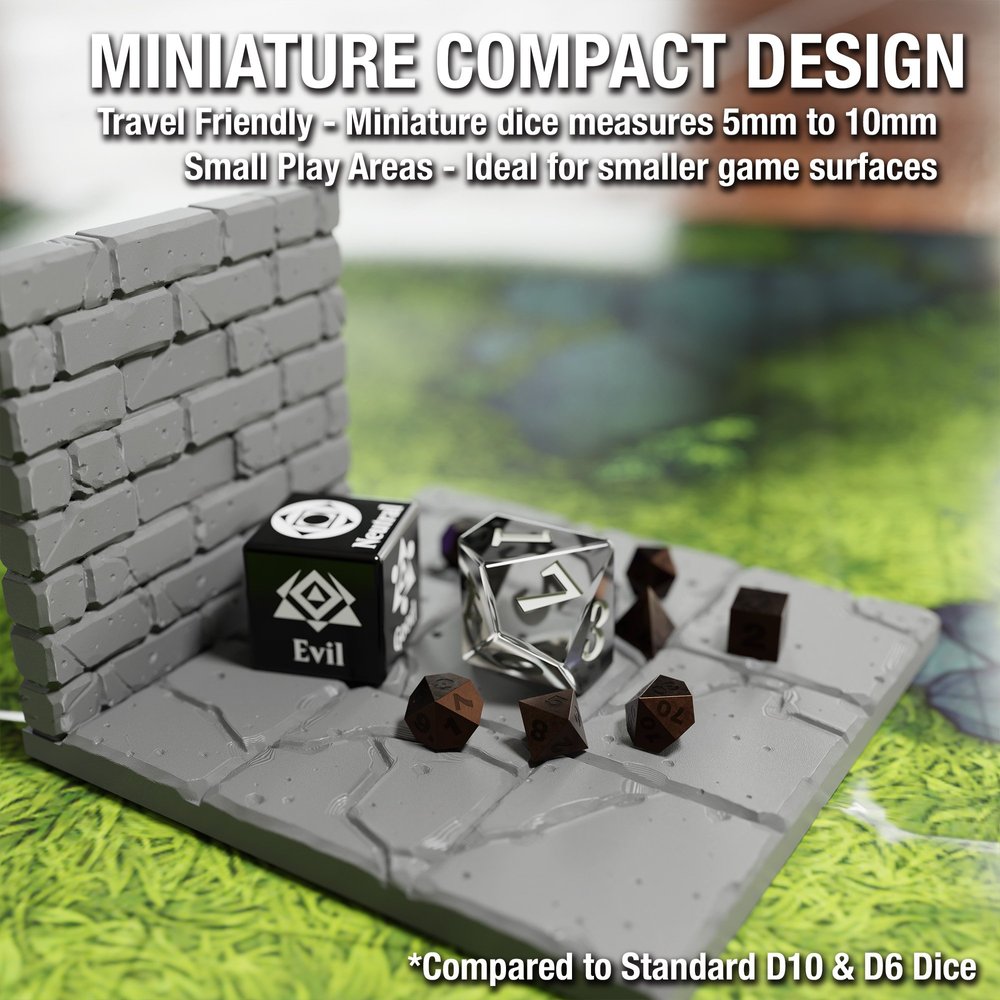 Metal Micro Dice Set