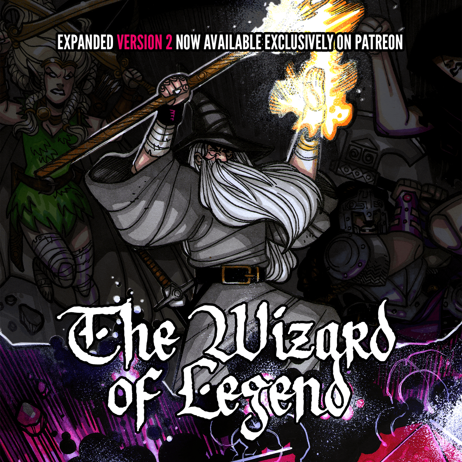 The Wizard of Legend: Expanded Version 2 available exclusively to members