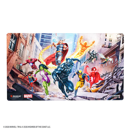 Marvel Super Heroes Shiny Playmat - Marvel Super Heroes