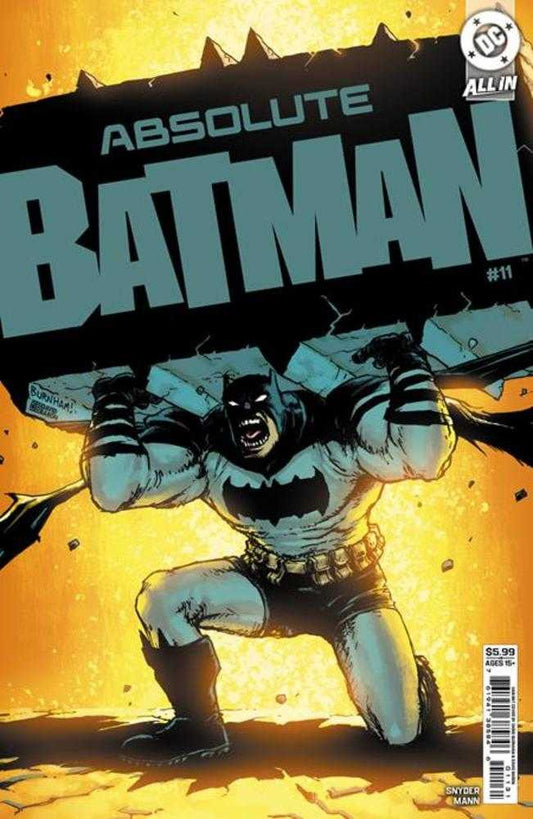 Absolute Batman 11 Cover C Chris Burnham Card Stock Variant - The Fourth Place
