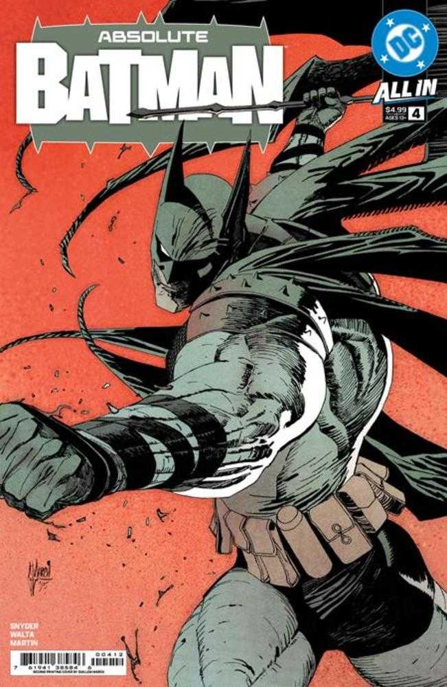 Absolute Batman 4 2nd Print Cover A Guillem March - The Fourth Place