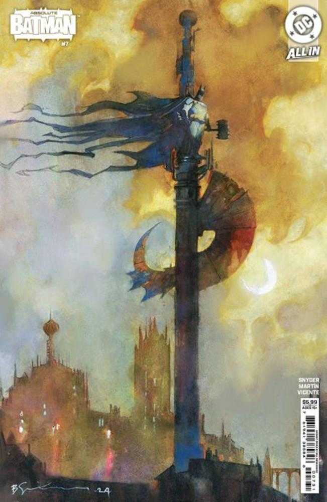 Absolute Batman 7 Cover C Bill Sienkiewicz Card Stock Variant - The Fourth Place