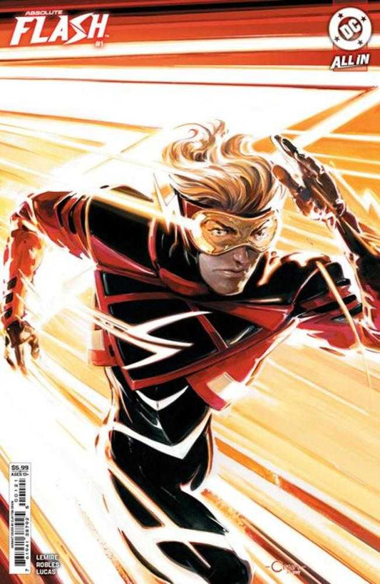 Absolute Flash 1 Cover B Clayton Crain Card Stock Variant - The Fourth Place