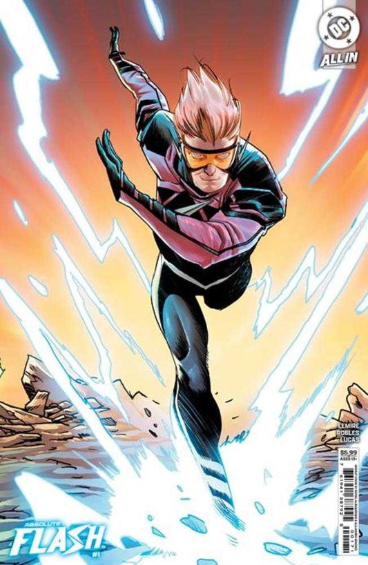 Absolute Flash 1 Cover D Rafael Albuquerque Connecting Card Stock Variant - The Fourth Place