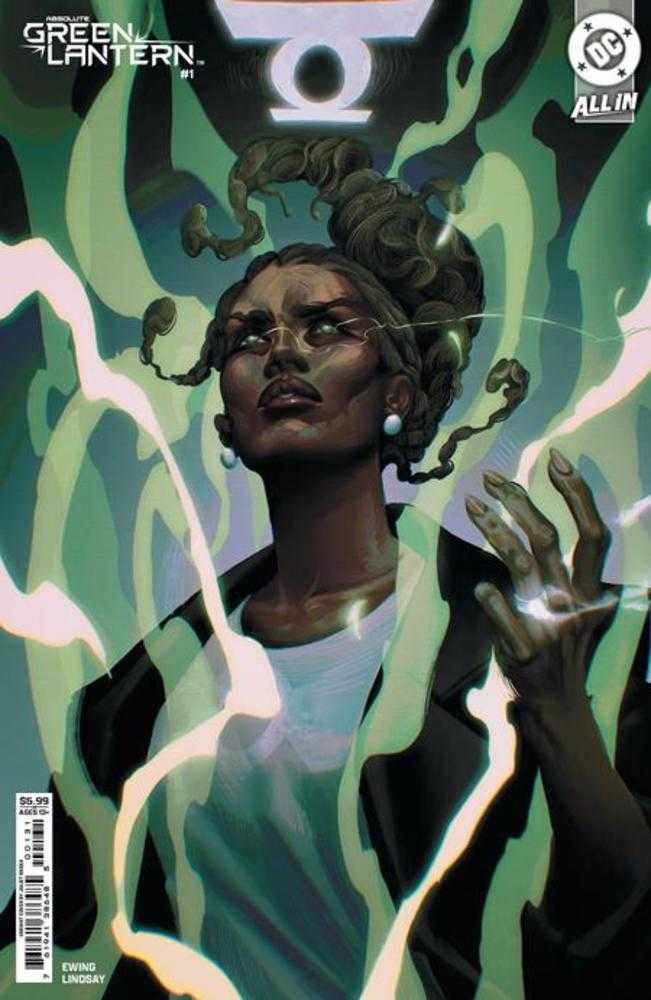 Absolute Green Lantern 1 Cover B Juliet Nneka Card Stock Variant - The Fourth Place