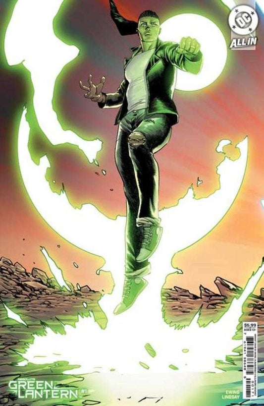 Absolute Green Lantern 1 Cover D Rafael Albuquerque Connecting Card Stock Variant - The Fourth Place
