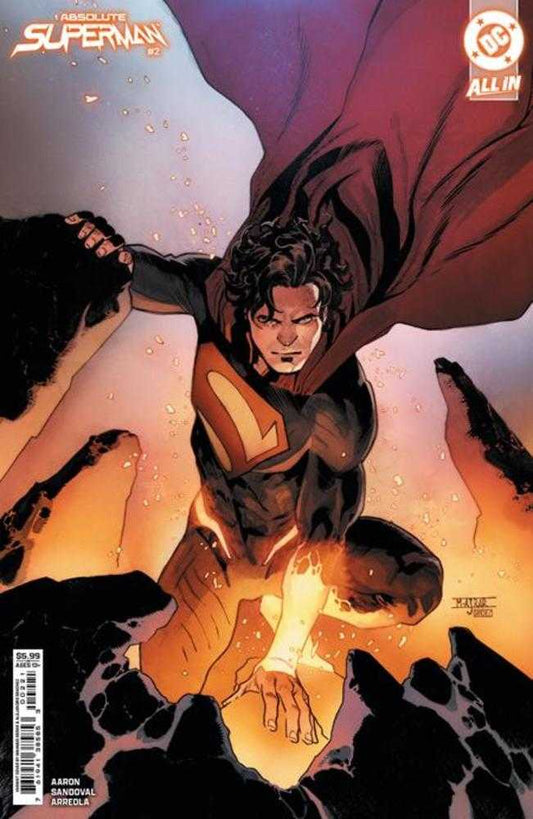 Absolute Superman #2 Cover B Mahmud Asrar Card Stock Variant - The Fourth Place