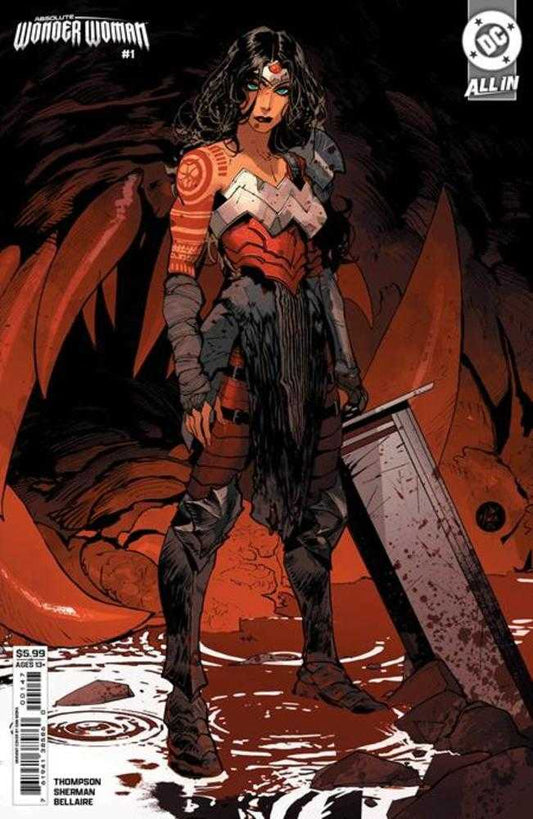 Absolute Wonder Woman 1 5th Print Cover B Dan Mora Card Stock Variant - The Fourth Place