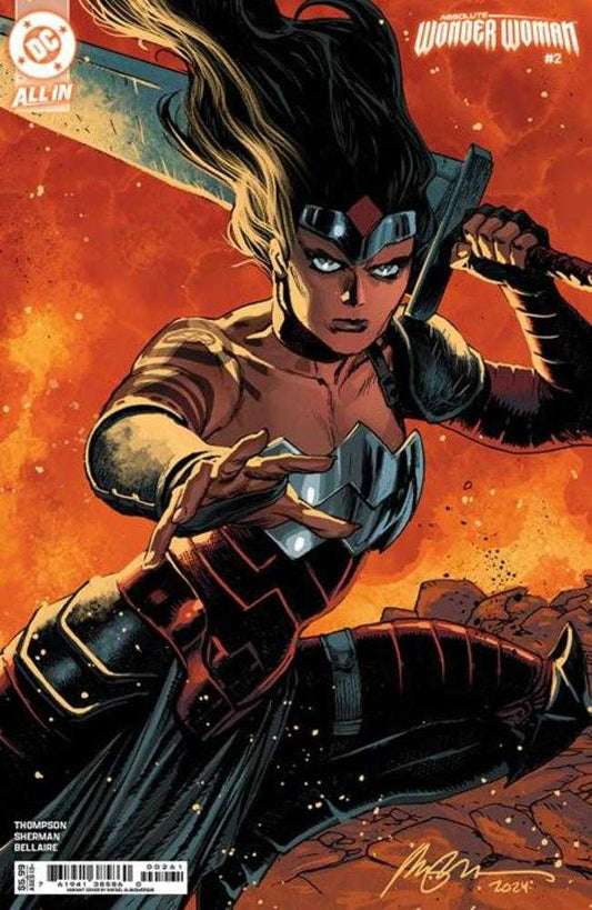 Absolute Wonder Woman #2 Cover F Rafael Albuquerque Card Stock Variant - The Fourth Place