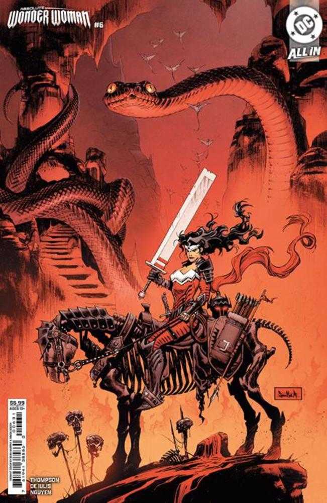 Absolute Wonder Woman 6 Cover B Sean Gordon Murphy Card Stock Variant - The Fourth Place