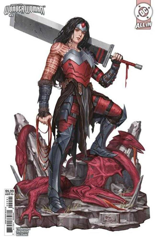 Absolute Wonder Woman 9 Cover B Inhyuk Lee Card Stock Variant - The Fourth Place