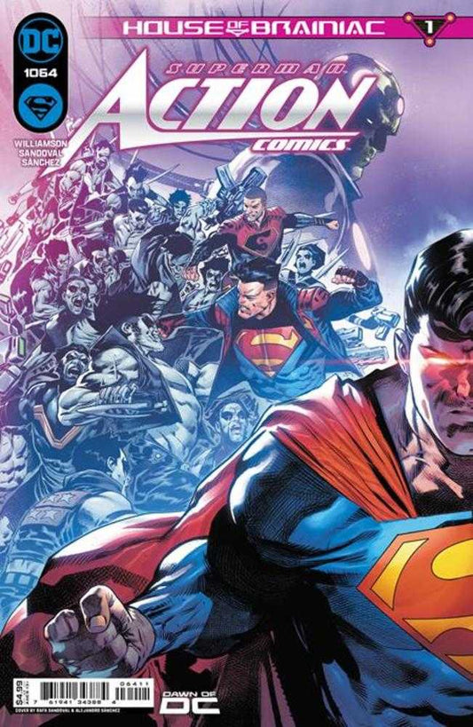 Action Comics #1064 Cover A Rafa Sandoval Connecting (House Of Brainiac) - The Fourth Place