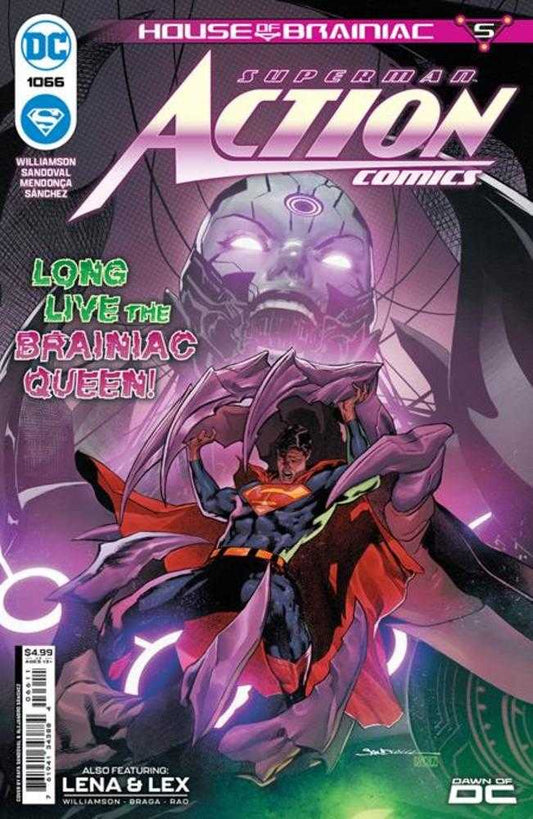 Action Comics #1066 Cover A Rafa Sandoval (House Of Brainiac) - The Fourth Place